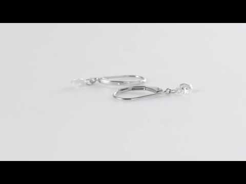 Dancing Diamond Earrings - 1ctw - SI clarity / H color