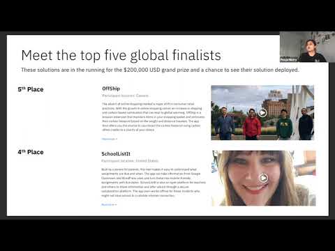 2020 Call for Code (Global Challenge) - John Walicki & Pooja Mistry