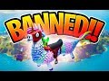 THIS GLIDER GOT BANNED FROM COMPETITIVE FORTNITE! (Dragacorn Glider Removed From Arena)