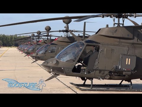 OH-58D Kiowa Warrior 16x Helicopter Squadron