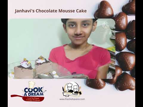 Janhavi's Chocolate Mousse Cake, Cook a Dream - Local to Global Culinary Challenge 2020