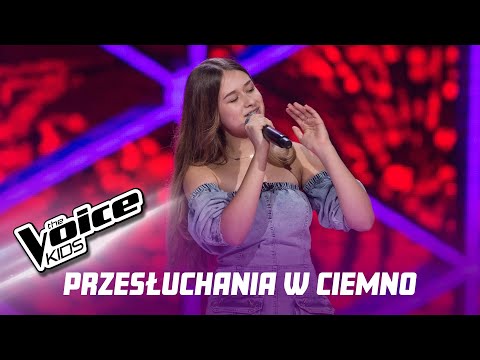 Julia Błaszczyk - "Stuck With U" - Przesłuchania w ciemno | The Voice Kids Poland 4