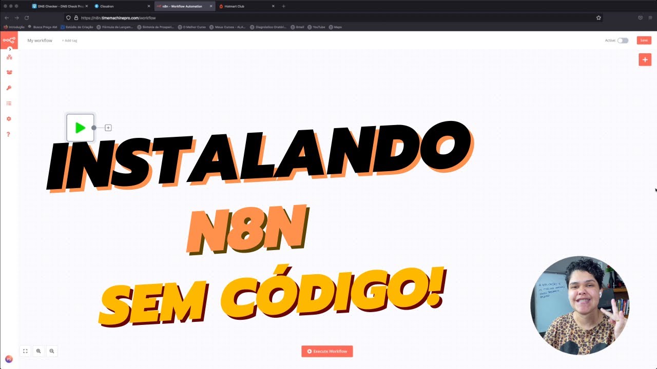 Como instalar o n8n sem código