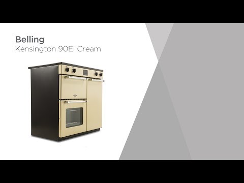 Belling Kensington 90 cm Ei Range Cooker - Cream & Chrome | Product Overview | Currys PC World