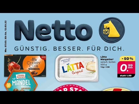 🛒 Netto Katalog Prospekt 7. bis 12. März 2022 - Neuigkeiten, Angebote Deutschland 🇩🇪