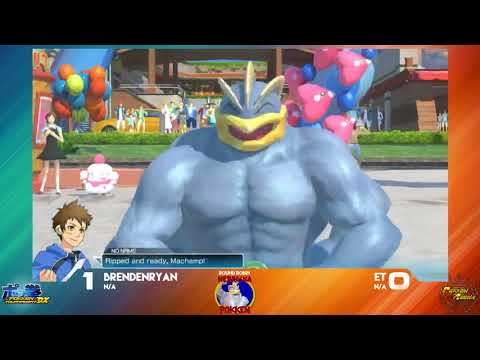 BrendenRyan (Machamp) vs ET (Lucario) - Pokken at LWG 2-20-18