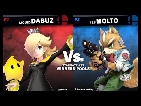 Dabuz (Rosalina & Luma) vs Molto (Fox) -  Winners Pools - Stargate #33