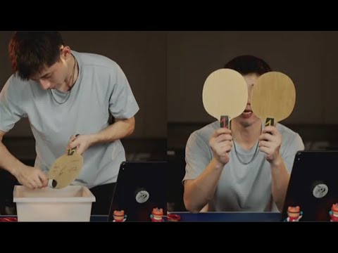 Grand Slam Champion Zhang Jike Teaches You How to Sand a Blade for Better Performance