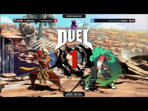 Flynn's Arcade 045 Winners Semis - FG | Marvelo (Chip) Vs.FG | Kreator (Giovanna) Guilty Gear Strive