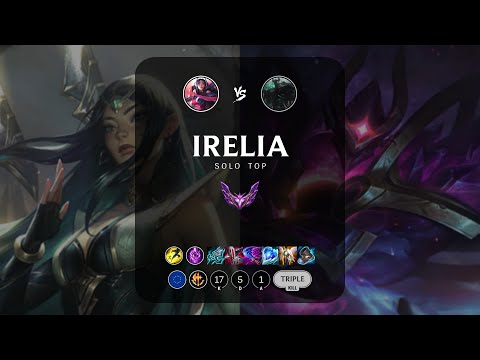 Irelia Top vs Mordekaiser - EUW Master Patch 13.7