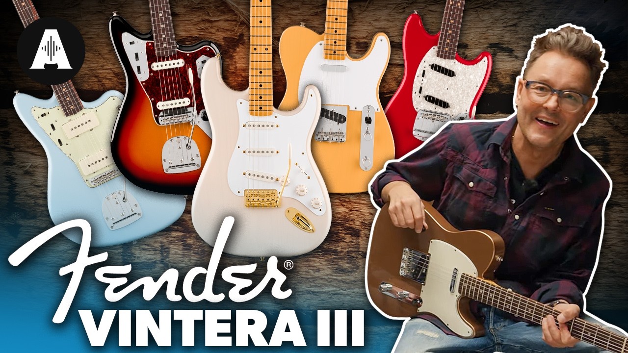 Fender Vintera III - More Era-Accurate Models than Ever!?