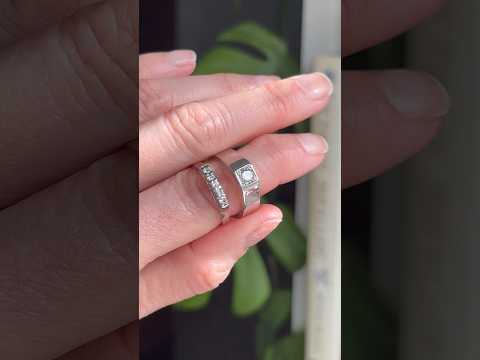 Vintage 18ct White Gold Diamond Rings #vintagejewelry #diamondrings