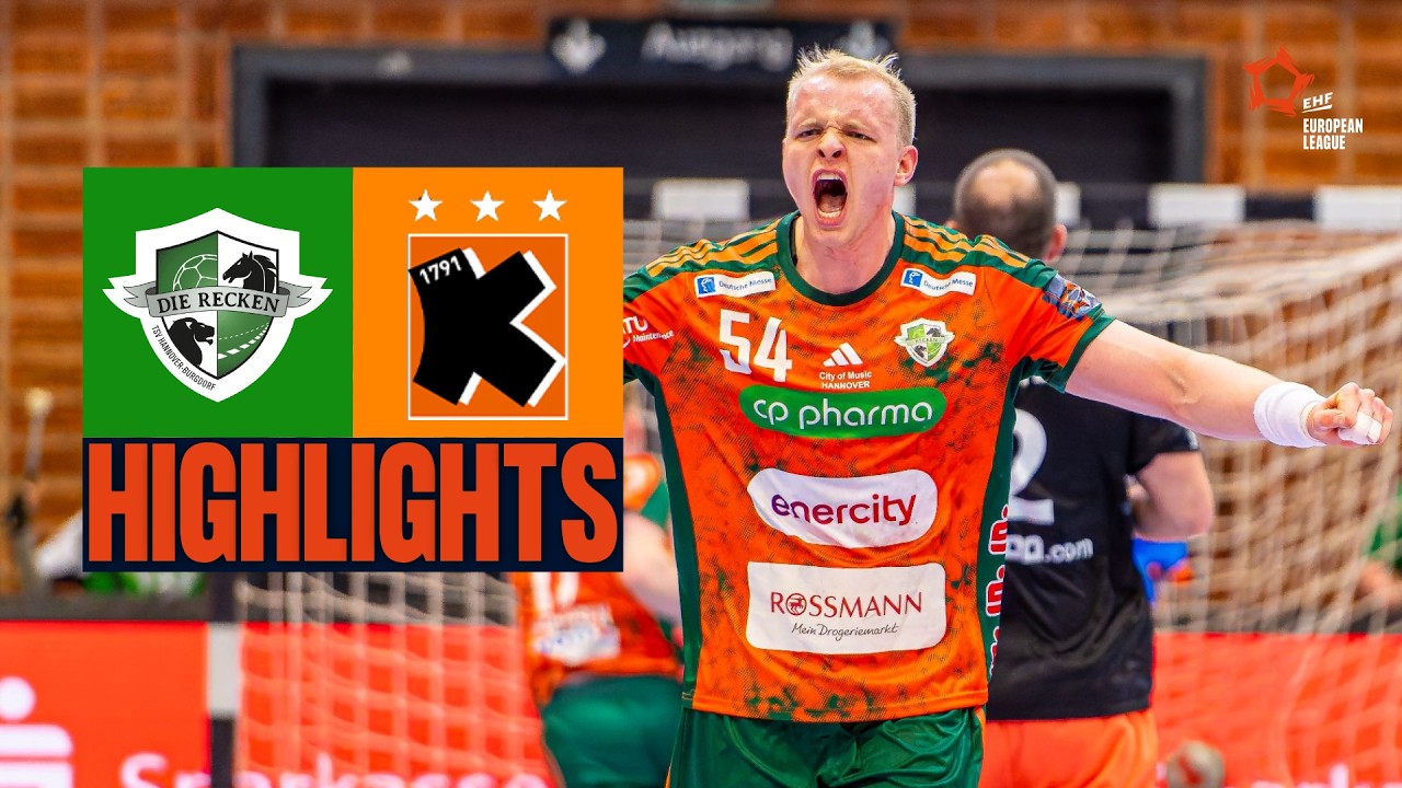 Recken - TSV Hannover  🆚 Kadetten Schaffhausen | Highlights | EHF European League Men 2025/26