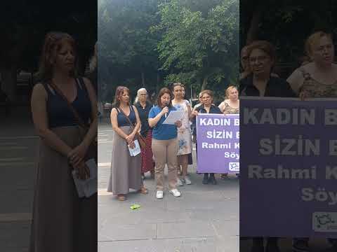 Adana Kadın Platformu adına Gülcan Aydın, Rahmi Koç'un Irkçı ve Cinsiyetçi Söylemlerini Kınıyoruz.
