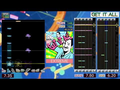 GITADORA / GET IT ALL - EXTREME (GUITARFREAKS 10thMIX & drummania 9thMIX)