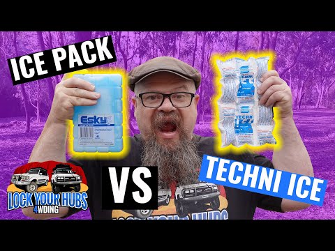 Ice Packs vs Ice vs Techni Ice, what should be in your Esky or Cooler?