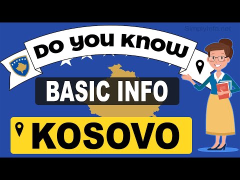 Do You Know Kosovo Basic Information | World Countries Information #94 - General Knowledge & Quizzes