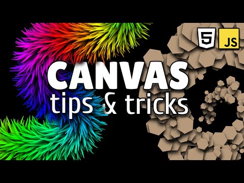 HTML5 Canvas Tutorial Rotation Stars Polygons