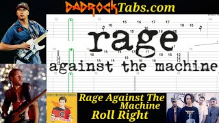 Roll Right - Rage Against The Machine - Guitar + Bass TABS Lesson 