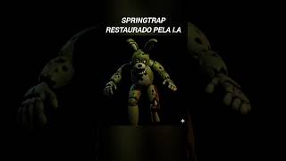 IA restaurando o Springtrap (Resultado Bizarro) #Fnaf #Fivenightsatfreddys #Springtrap #Shorts