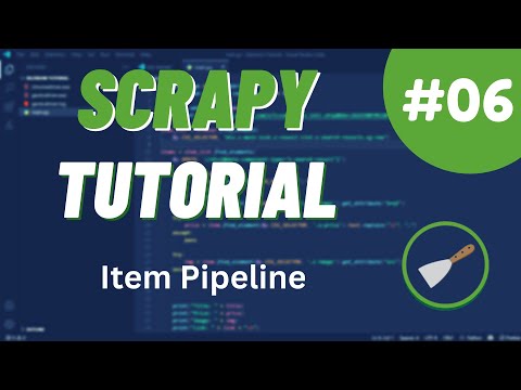Python Scrapy Tutorial #6 - Item Pipeline