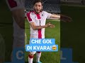 Kvaratskhelia Stupisce: Gol Mirabolante da Centrocampo! 💙 #SSCNapoli #Napoli #SerieA