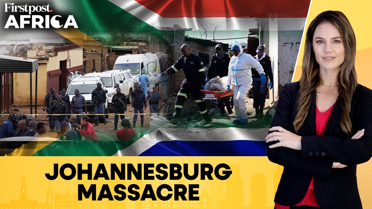 South Africa Hunts Gunmen After Johannesburg Massacre Near Gold Belt | Firstpost Africa | N18G