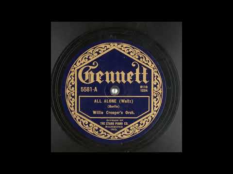 All Alone - Willie Creager's Orchestra