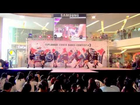 160806 [Wide] Deli Project cover KPOP - Catch Me + Fire + Mansae @ Esplanade#3 (Semi-Final)