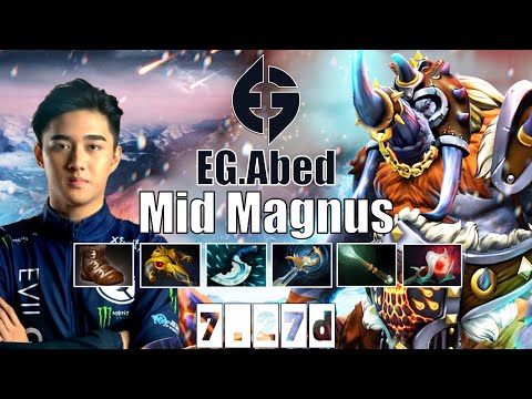 Magnus | EG.Abed | Mid Magnus | 7.27d Gameplay Highlights