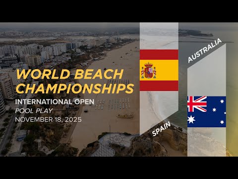 Spain vs. Australia | Open Pool Play | 2025 World Beach Ultimate Championships