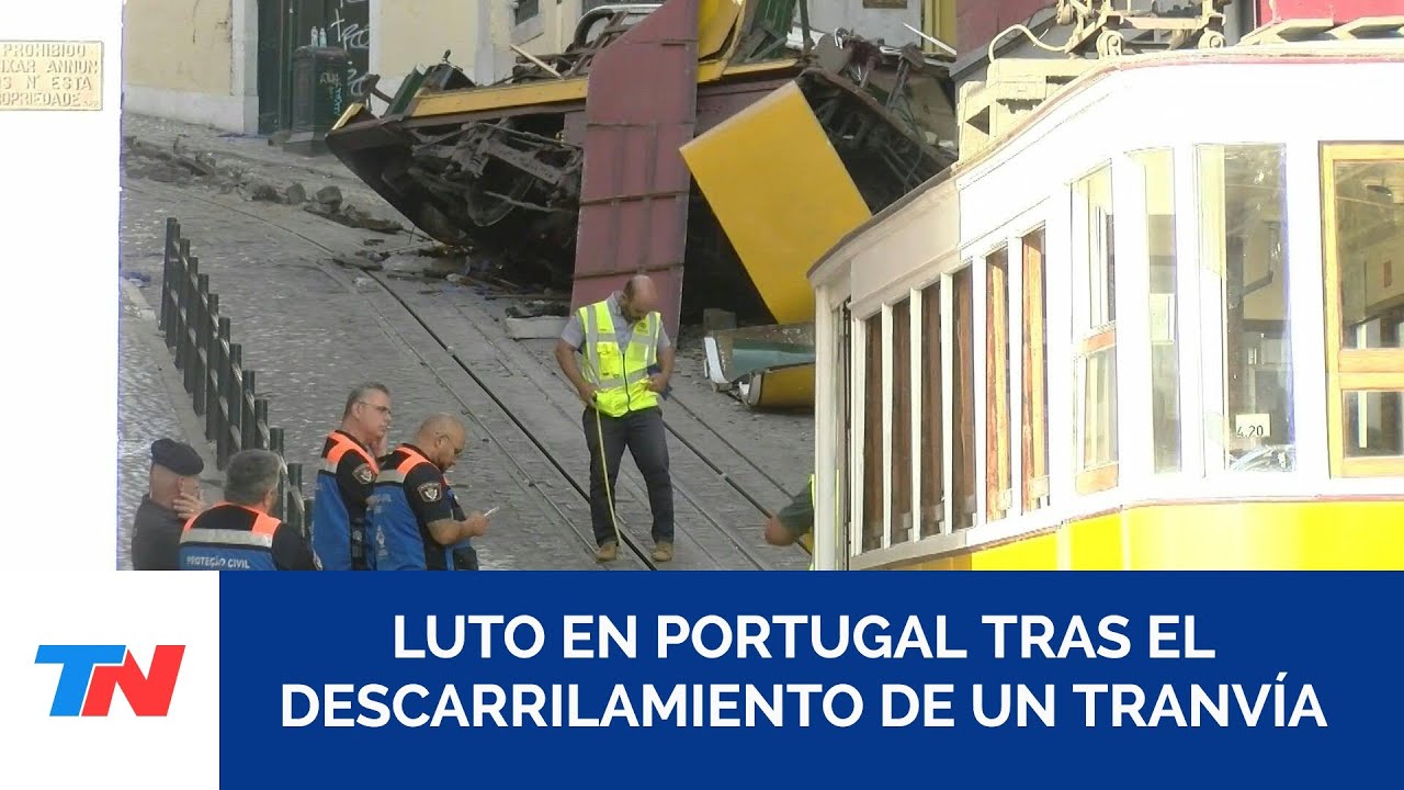 Luto nacional en Portugal tras el accidente del histórico tranvía funicular que ya dejó 16 muertos
