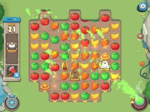 We Bare Bears - Match3 Repairs - Level 5 (by match3news.com)