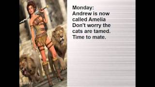 TG CAPTIONS: BILLY AND THE SIX AMAZON WOMEN