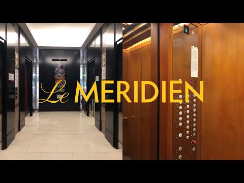 Vanity! Beautiful OTIS Traction Elevators - Le Méridien Hotel - San Francisco, CA