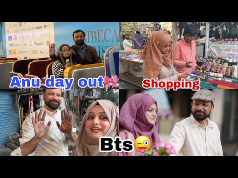 Anu day out🎀Shoot📷Shopping 🤍#meenazfam #bts #daughter #viral #shoppingvlog #dailyvlog #couplegoal