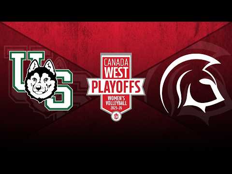 2025-26 Women's Volleyball Quarter-finals - Saskatchewan vs Trinity Western (Game 1)