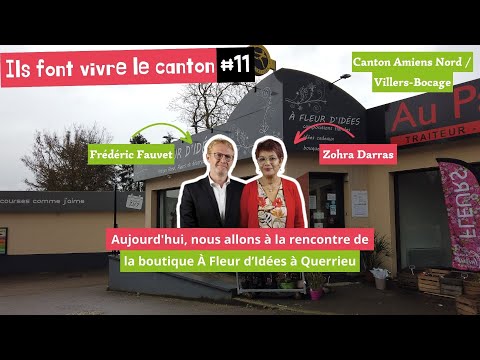 Ils font vivre le canton - A Fleur d'idées Querrieu