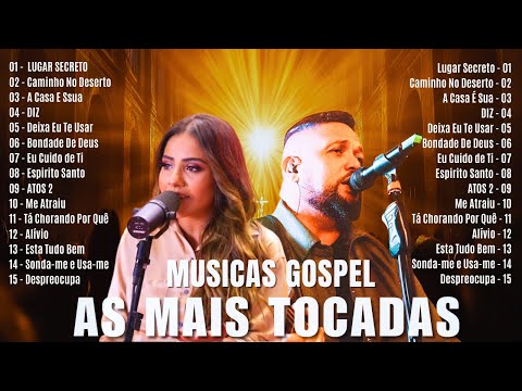 As Melhores Músicas Gospel, Top 50 Louvores de Adoração 2025,HINOS - Fernandinho, Gabriela Rocha,...