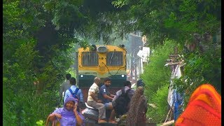 Mad Morning Rush and a Dancing Diesel ( Narrow Gauge ) - Indian Railways