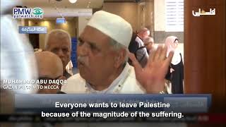 Man from Gaza in Mecca