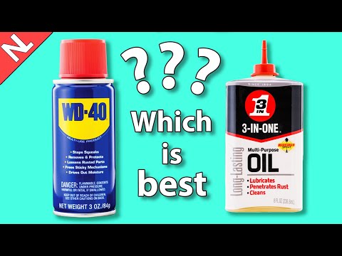 Are WD-40 and 3-in-One Oil the same?