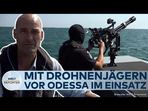 ANGRIFFE AUF ODESSA: Marinesoldaten machen Jagd auf russische Drohnen im Schwarzen Meer