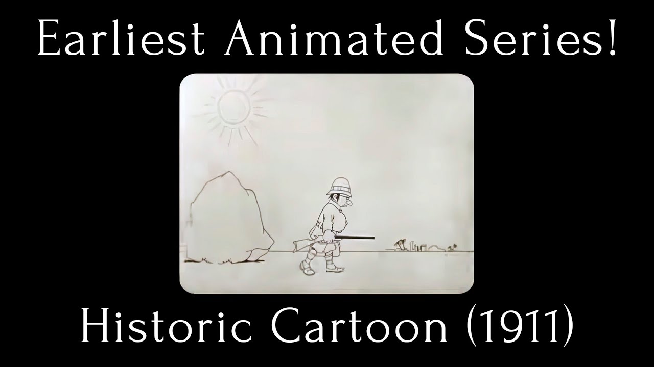 "Colonel Heeza Liar in Africa" (1913) Silent Film - HD Upscale