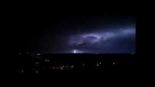 preview picture of video 'סופת ברקים מעל ערי ישראל Lightnings over Israel'