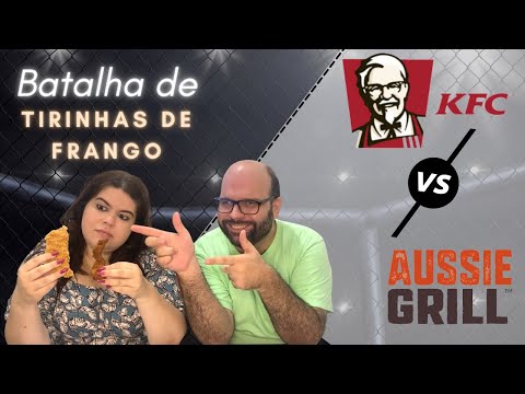 BATALHA DE TIRINHAS DE FRANGO - KFC X AUSSIE