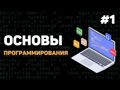 Основы программирования Урок 1 – Введение в программирование с нуля