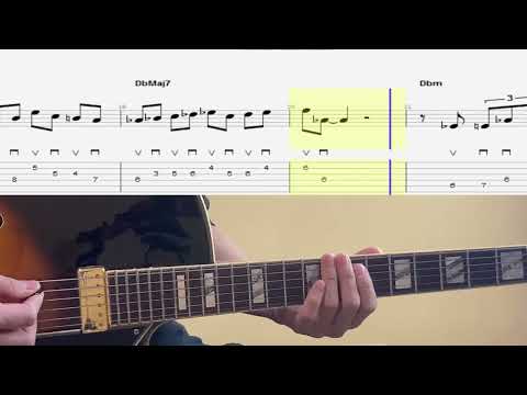 One Note Samba - Jazz Etude - Wes Montgomery, George Benson, Pat Martino