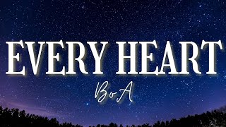 BoA - Every Heart | Inuyasha OST (Lyrics Video)