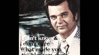 Conway Twitty - You&#39;ve never been this far before